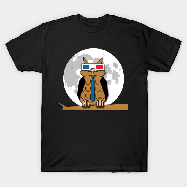 Dr WHOoot Owl T-Shirt by leslieharris372